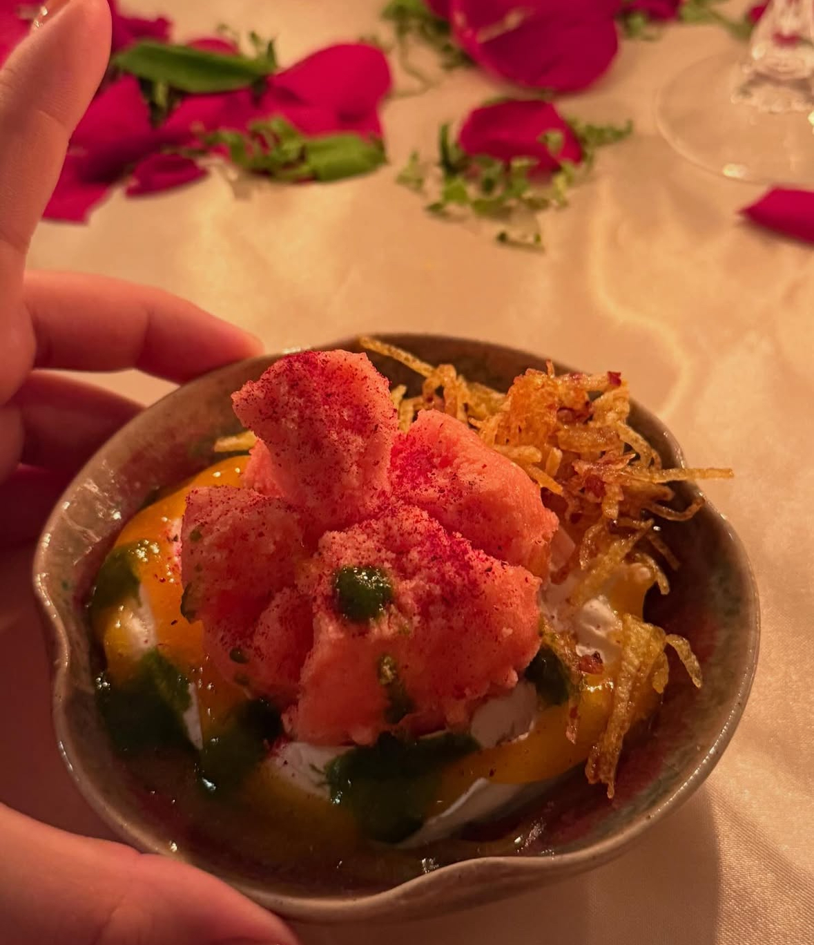 Rose Dessert